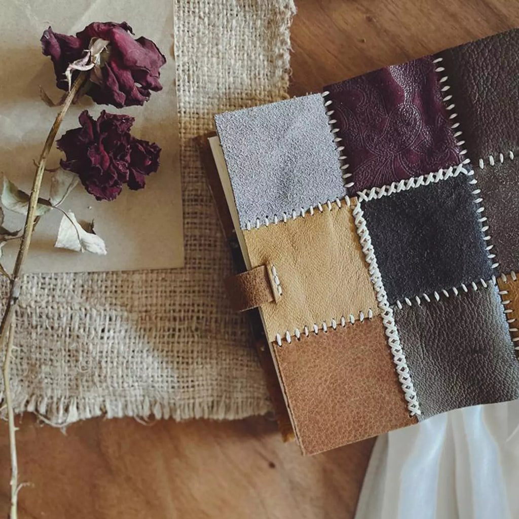 Sketch Book Patchwork - Metal lock