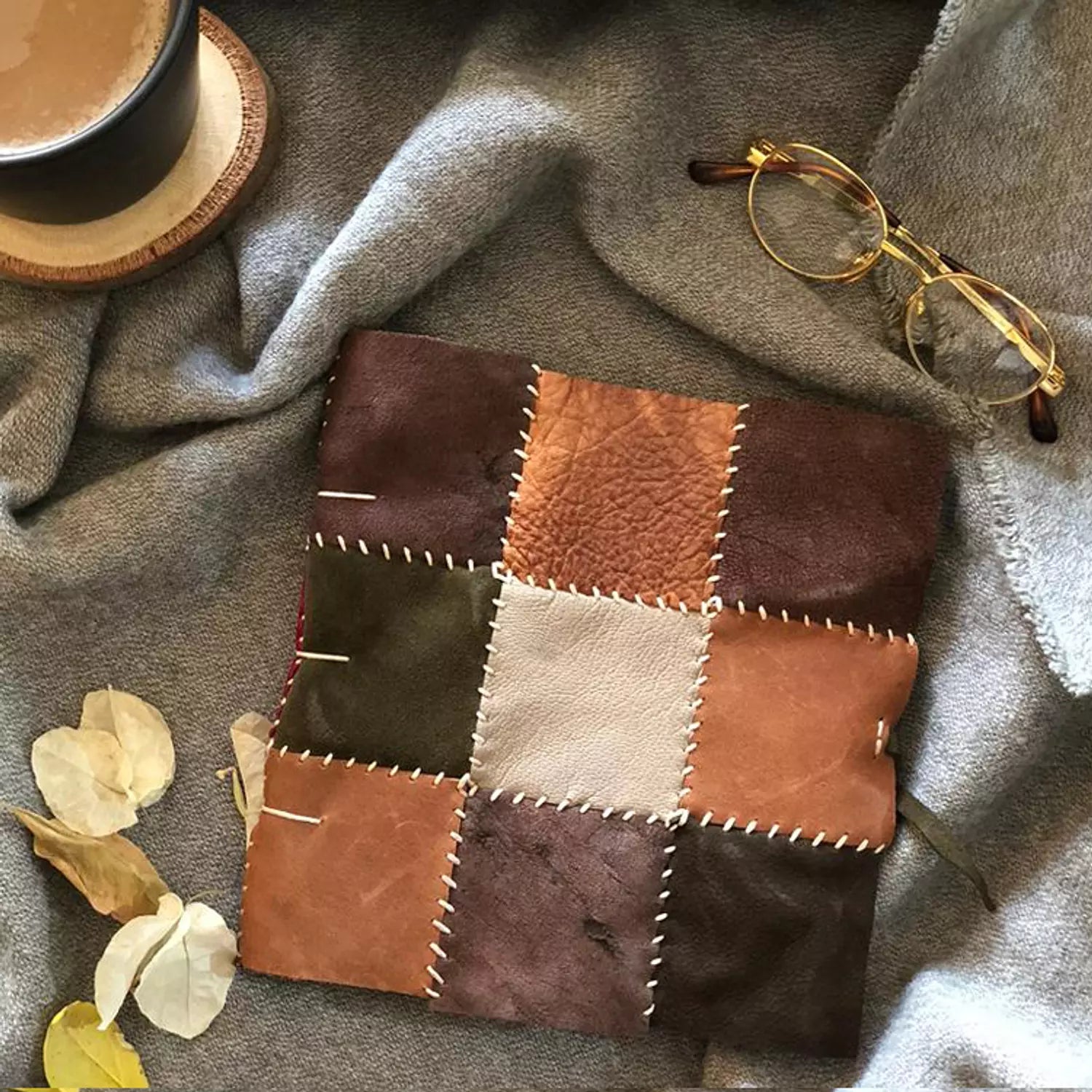 Sketch Book Patchwork - Metal lock
