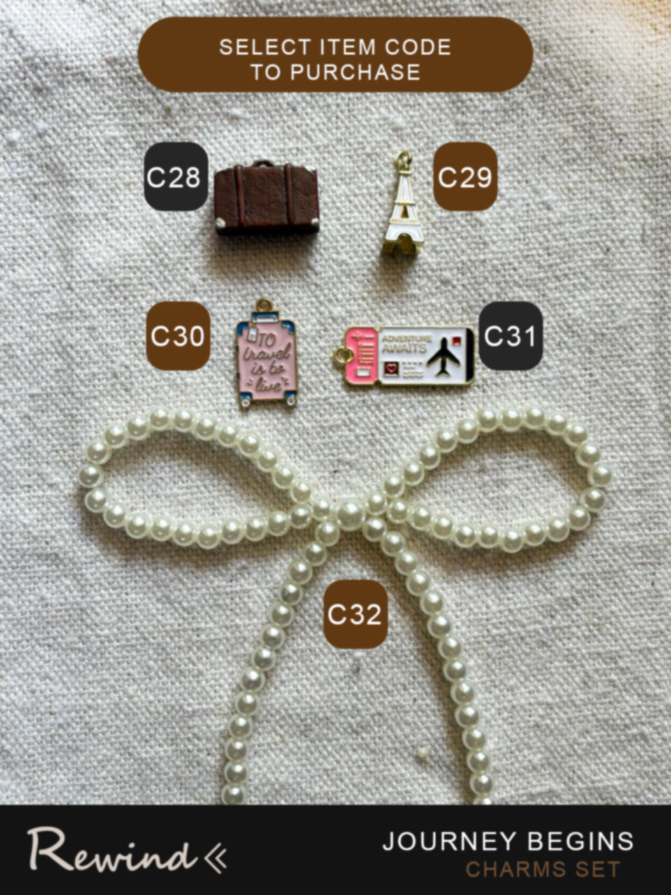 Metal Charms Accessories Group A (1:7)