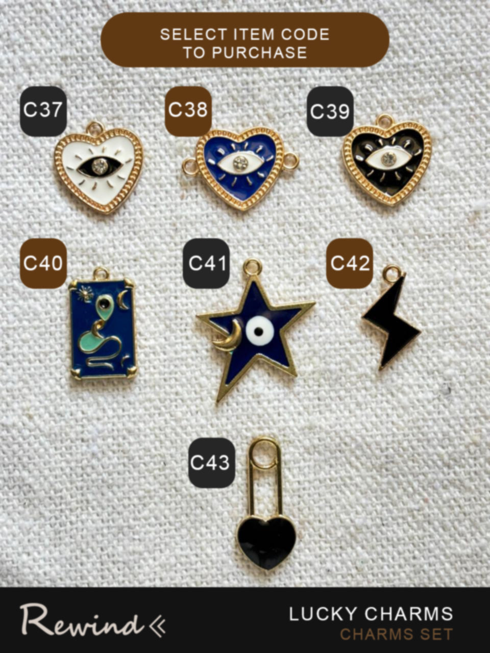 Metal Charms Accessories Group A (1:7)