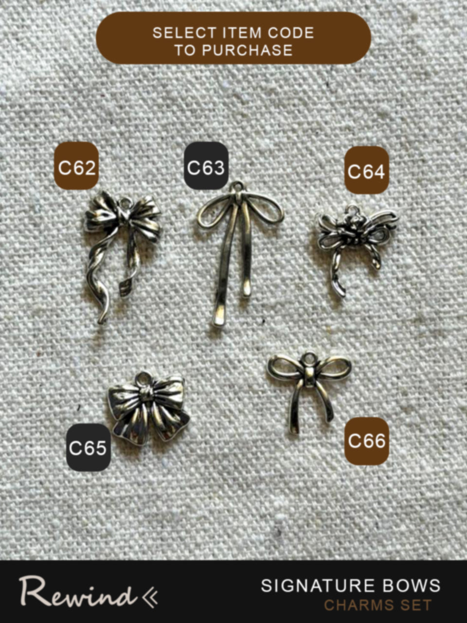 Metal Charms Accessories Group B (8:12)