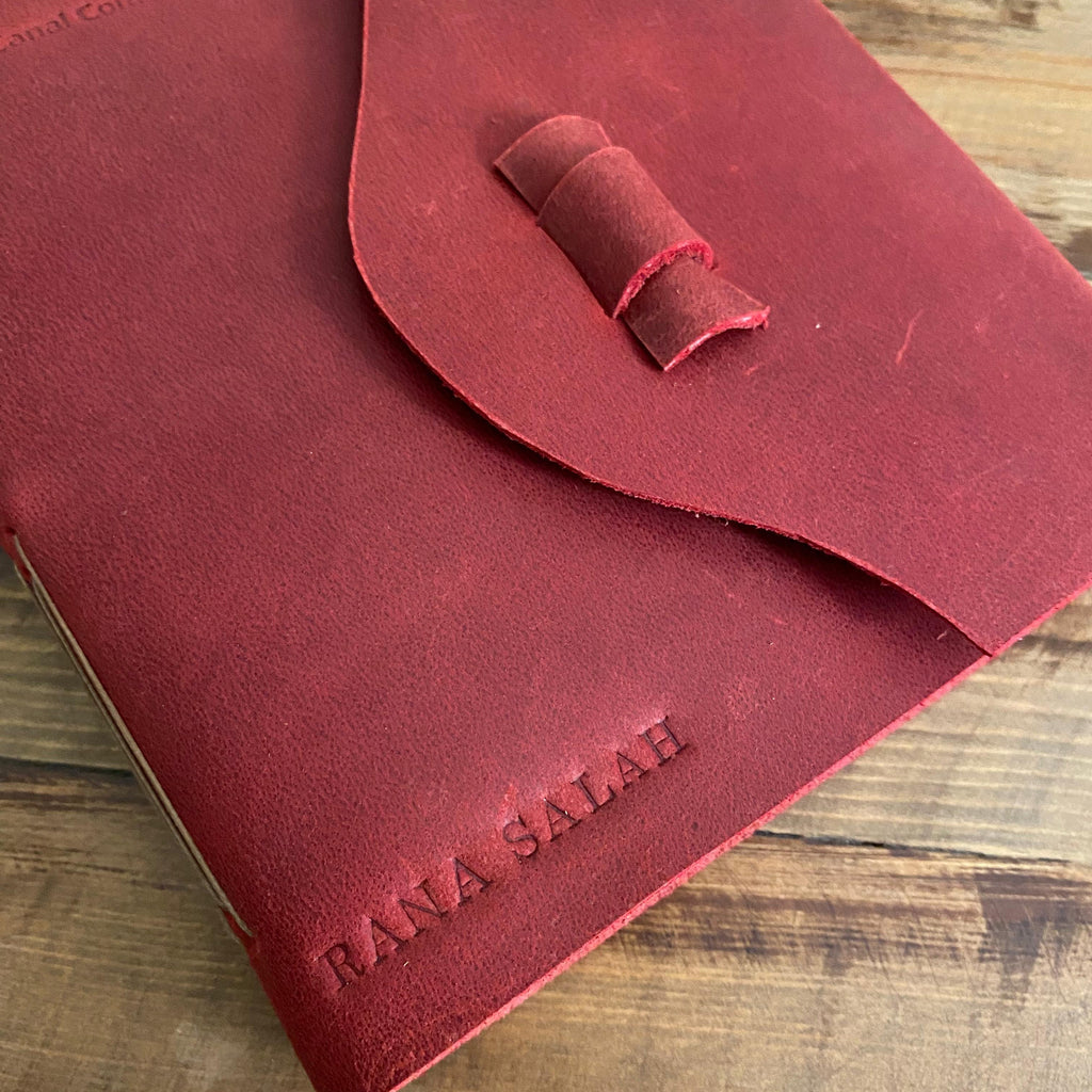 Custom Text Embossed on Items